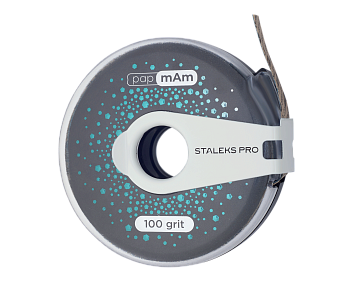 Staleks Pro Сменный файл-лента papmAm в пластиковой катушке Exclusive Bobbinail 100 грит (6 м) Staleks Pro Сменный файл-лента papmAm в пластиковой катушке Exclusive Bobbinail 100 грит (6 м)