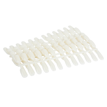 Planet Nails Типсы отрывные натуральные, для книги-палитры, 120шт