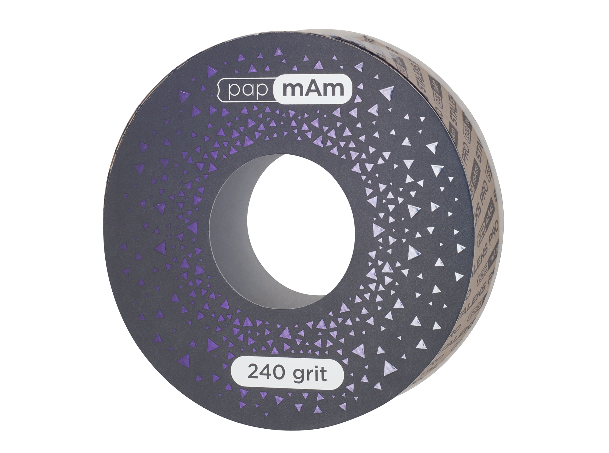 Staleks Pro Запасной блок файл-ленты papmAm для пластиковой катушки Exclusive Bobbinail 240 грит (6 м)