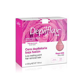 Depilflax Воск горячий Роза, 0,5кг