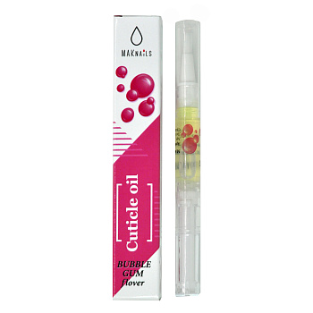MAKnails Масло для кутикулы в карандаше Бабл-Гам, 3мл