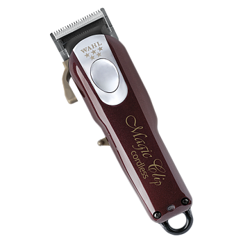 WAHL Magic Clip Cordless Машинка для стрижки с комбинированным питанием (бордовый)