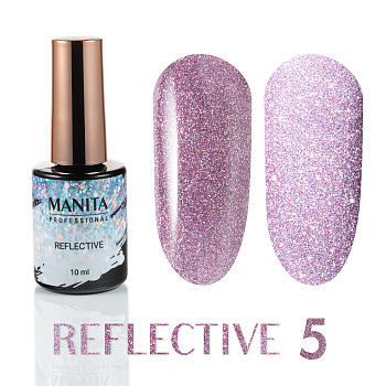 Manita Professional Гель-лак REFLECTIVE светоотражающий 05, 10мл.
