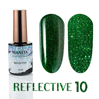 Manita Professional Гель-лак REFLECTIVE светоотражающий 10, 10мл.