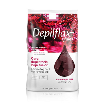 Depilflax Воск горячий Вино, 1кг