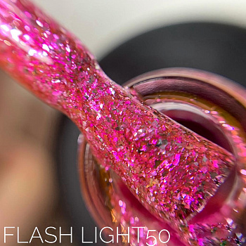 Sova De Luxe Flash Lights 50 гель-лак, 15мл.