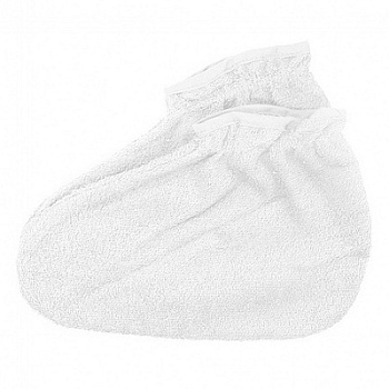 JessNail Носки для парафинотерапии махровые белые