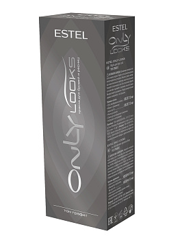 ESTEL ONLY looks Краска для бровей и ресниц, Графит