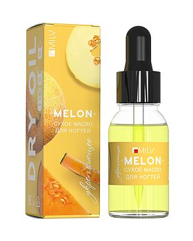 Масло для кутикулы Milv Сухое укрепляющее "MELON" 15 мл