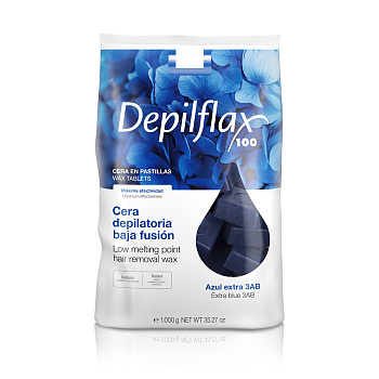Depilflax Воск горячий Азуленовый, 1кг