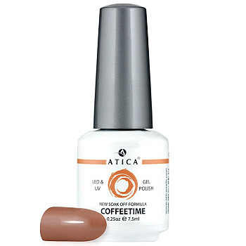 Atica Гель-лак Coffeetime 153GPM, 7.5мл