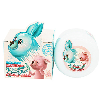 Elizavecca Крем для лица увлажняющий - Moisture hyaluronic acid memory cream, 100г