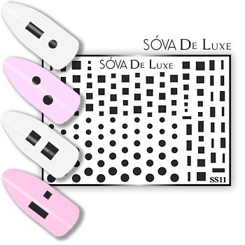Sova De Luxe Стикер S11