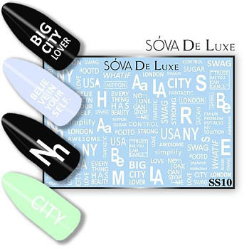 Sova De Luxe Стикер SS10