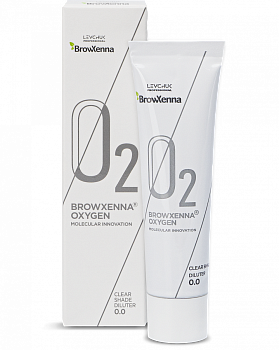 BrowXenna® Краска для бровей Крем-дилютер, OXYGEN O2, 15мл