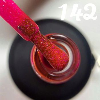 Sova De Luxe Гель-лак 142, 15мл.