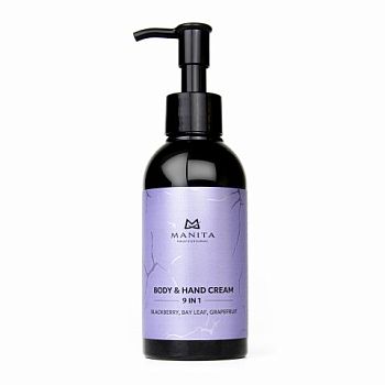 Manita Professional Крем для рук и тела BLACKBERRY,BAY LEAF,GRAPEFRUIT, 150мл.