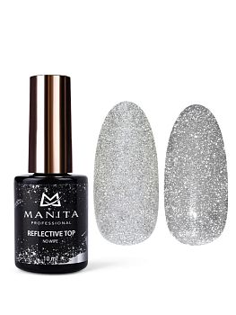 Manita Professional "REFLECTIVE" топ светоотражающий без липкого слоя, 10 мл
