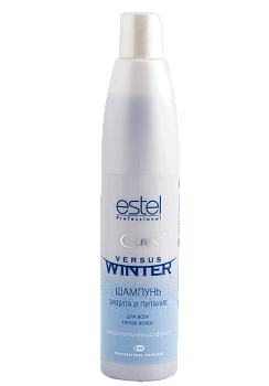 ESTEL CUREX Versus Winter Шампунь "Защита и питание" для всех типов волос, 300мл