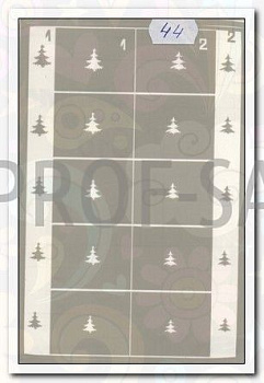 АэроСтиль Трафарет для аэрографа №44