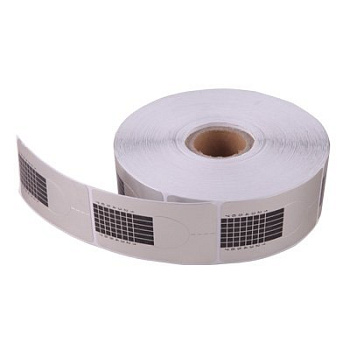 Irisk Формы в рулоне узкие Серебро 500шт.