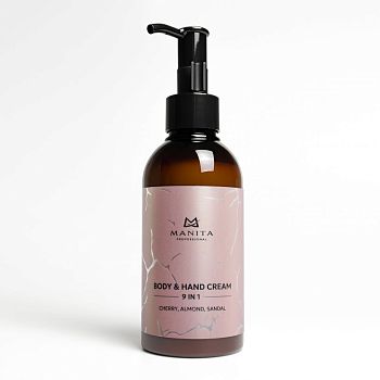 Manita Professional Крем для рук и тела CHERRY, ALMOND, SANDAL, 150мл.