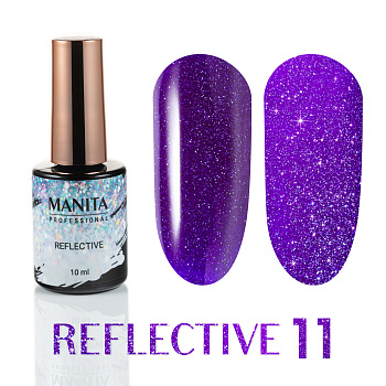 Manita Professional Гель-лак REFLECTIVE светоотражающий 11, 10мл.