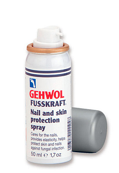 Gehwol Защитный Спрей Фусскрафт Fusskraft Nail and Skin Protection Spray, 50мл