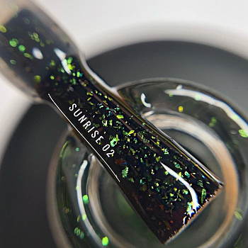 Sova De Luxe Топ с микрошиммером без липкого слоя Sunrise 02, 15мл