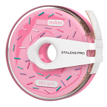 Staleks Pro Сменный файл-лента белая papmAm в пластиковой катушке Bobbinail 180 грит (6 м) Staleks Pro Сменный файл-лента белая papmAm в пластиковой катушке Bobbinail 180 грит (6 м)