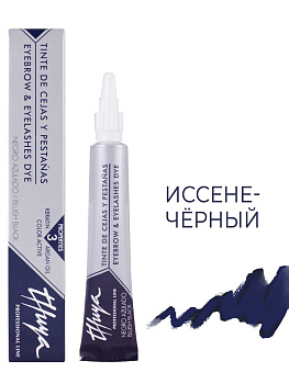 Thuya Краска для бровей и ресниц, Иссиня-черный Bluish Black, 14мл