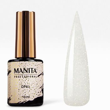 Manita Professional Гель-лак OPAL с мелким шиммером 01, 10мл.