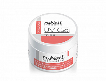 RuNail Камуфлирующий УФ-гель (Чайная роза, Tea-rose), 15г