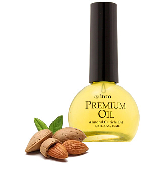 INM Premium Cuticle Oil Almond Масло для ногтей и кутикулы Миндаль, 13.3мл INM Premium Cuticle Oil Almond Масло для ногтей и кутикулы Миндаль, 13.3мл