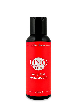 Uno Lux Жидкость для работы с полиакриловыми гелями Acryl Gel Nail Liquid, 100мл.