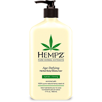 Hempz Молочко для тела увлажняющее Антивозрастное Age Defying Moisturizer, 500мл