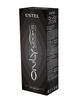 ESTEL ONLY looks Краска для бровей и ресниц, Черная