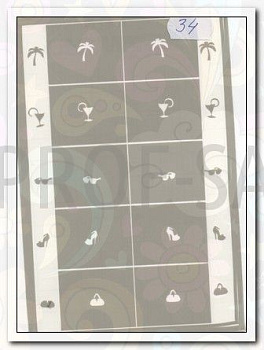 АэроСтиль Трафарет для аэрографа №34