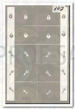 АэроСтиль Трафарет для аэрографа №149