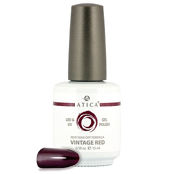 Atica Гель-лак Vintage Red 85GPM, 7.5мл