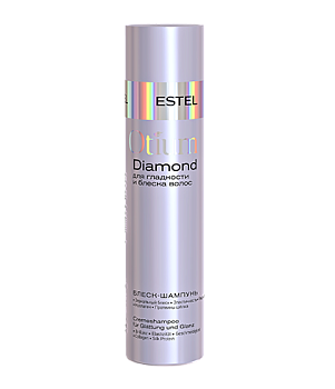 ESTEL OTIUM Шампунь-Блеск для гладкости и блеска волос Diamond, 250мл