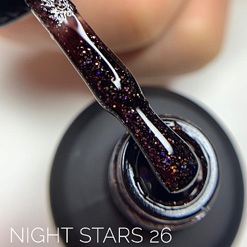 Sova De Luxe Night Stars 26 гель-лак, 15мл.