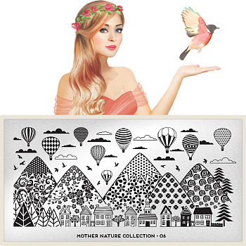 MoYou London Пластина для стемпинга Mother Nature №06