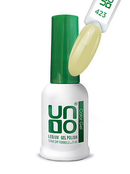 UNO Гель–лак №423 Pistachio — «Фисташка», 8мл UNO Гель–лак №423 Pistachio — «Фисташка», 8мл