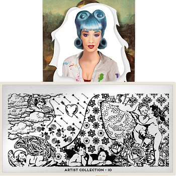 MoYou London Пластина для стемпинга Artist №10