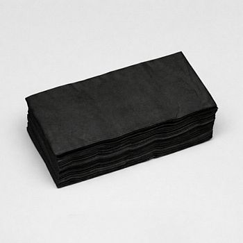 Ван Тач Полотенце Спанлейс Эконом Черный 45х90 50 шт/уп поштучно