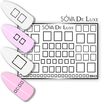 Sova De Luxe Стикер SS12
