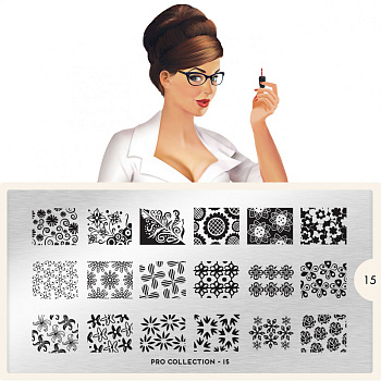MoYou London Пластина для стемпинга PRO №15